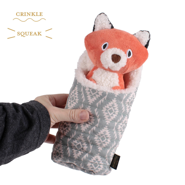 Pendleton Camp Pal Fox Plush Dog Toy