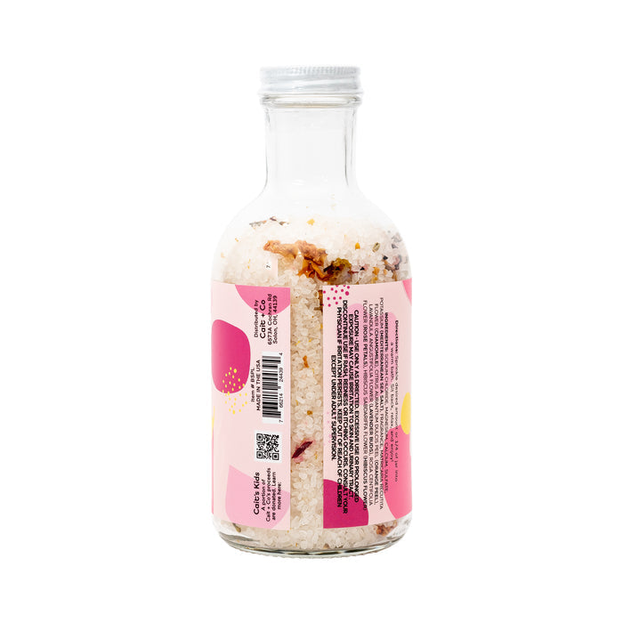 Peppermint + Lemon Aromatherapy Bath Salt Soak
