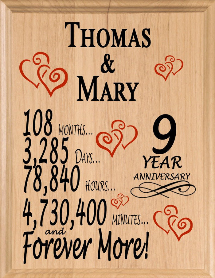 9 Year Anniversary