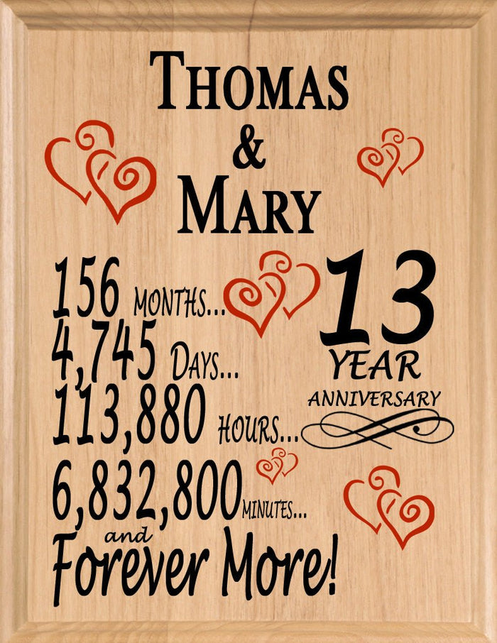 13 Year Anniversary