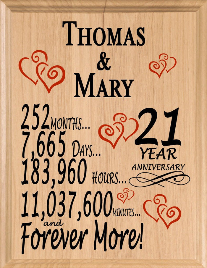 21 Year Anniversary