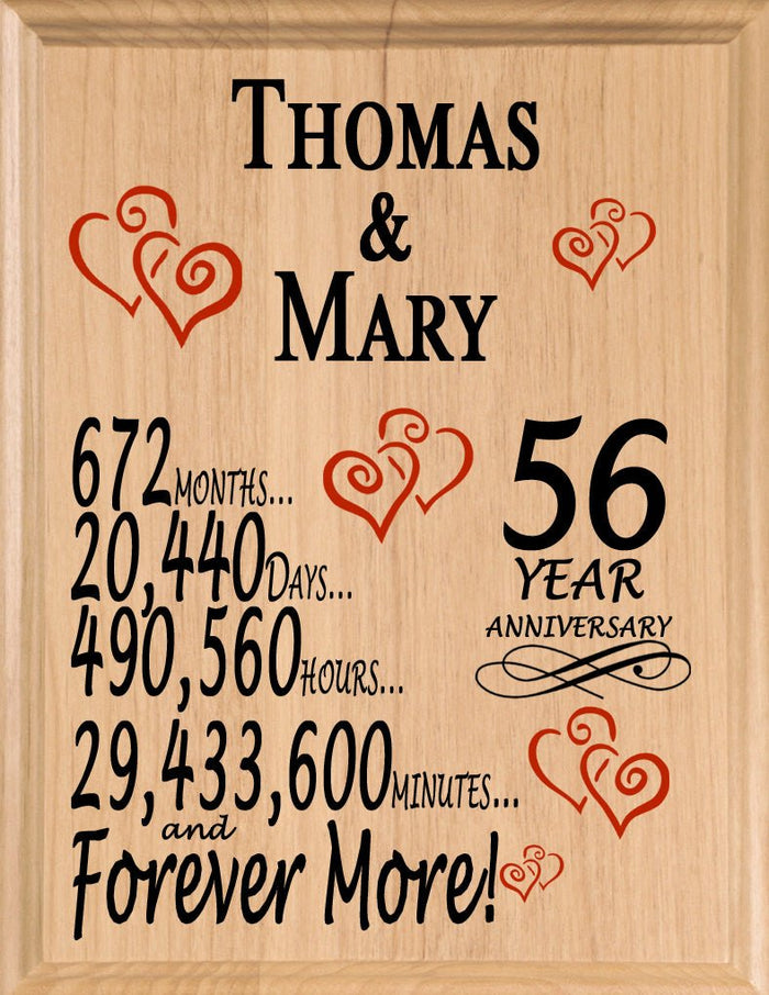 56 Year Anniversary