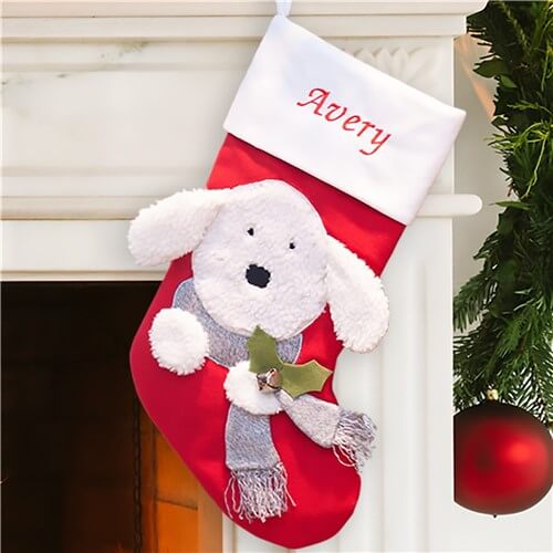 Personalized Christmas Dog stocking