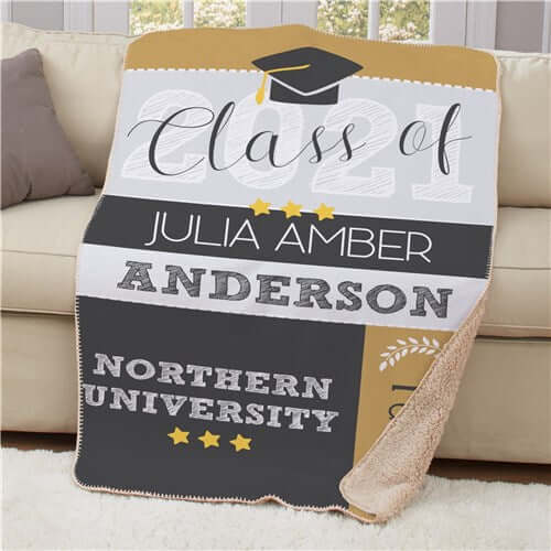 Personalized Class of Throw Sherpa