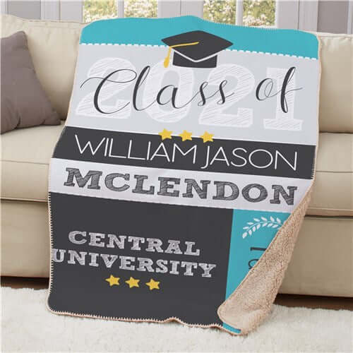 Personalized Class of Throw Sherpa
