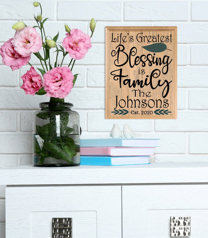 family theme wall art
