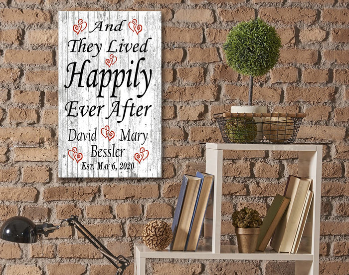 they lived happily ever after anniversary gift