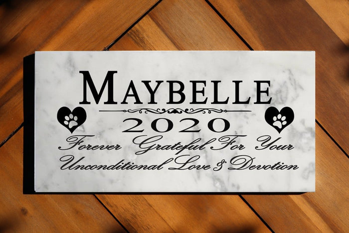 Pet Memorial Garden Stone