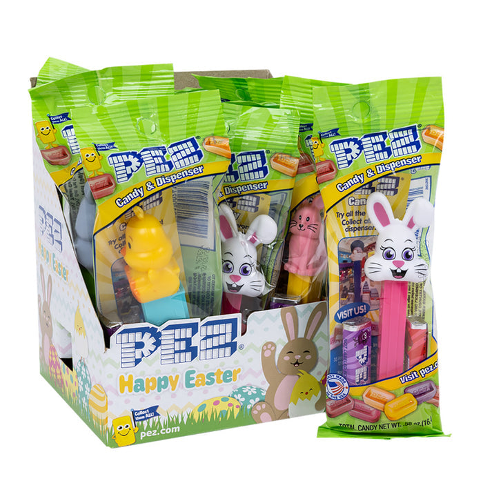 PEZ Easter Assortment Candy Dispensers - 12 Count
