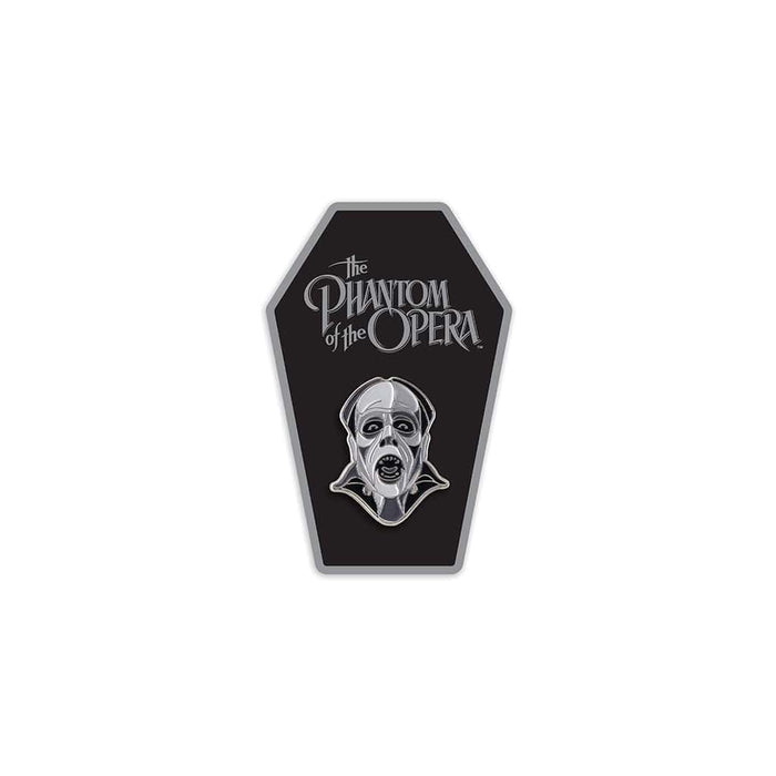 Phantom Of The Opera Enamel Pin (Monochrome)