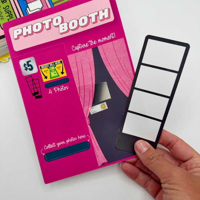 Photo Booth Interactive Full Page Sticker