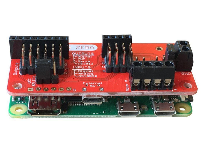 Picon Zero - Robotics Controller for Raspberry Pi by 4tronix - The Pi Hut