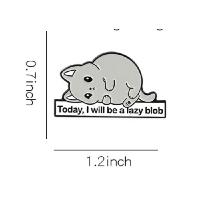 💐 Pin: Today I Will Be A Lazy Blob 🐱 NEW