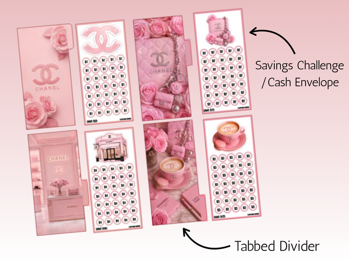 Pink CC | Binder Bundle | A6 Rings