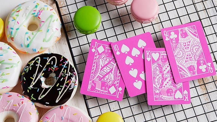 Pink Crown Playing Cards by The Blue Crown