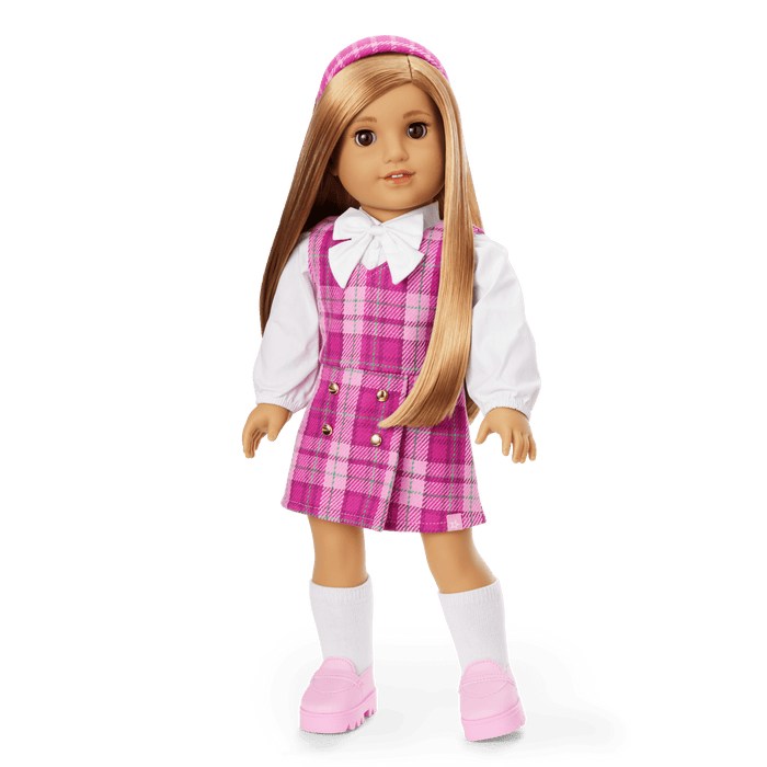 Pink & Preppy Outfit for 18-inch Dolls