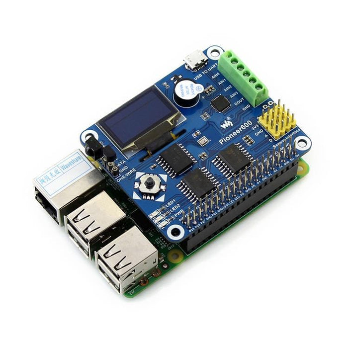 Pioneer600 Raspberry Pi Expansion Board by Waveshare - The Pi Hut