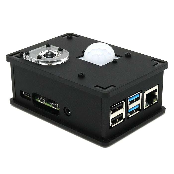 PIR Camera Case for Raspberry Pi 4 by The Pi Hut - The Pi Hut