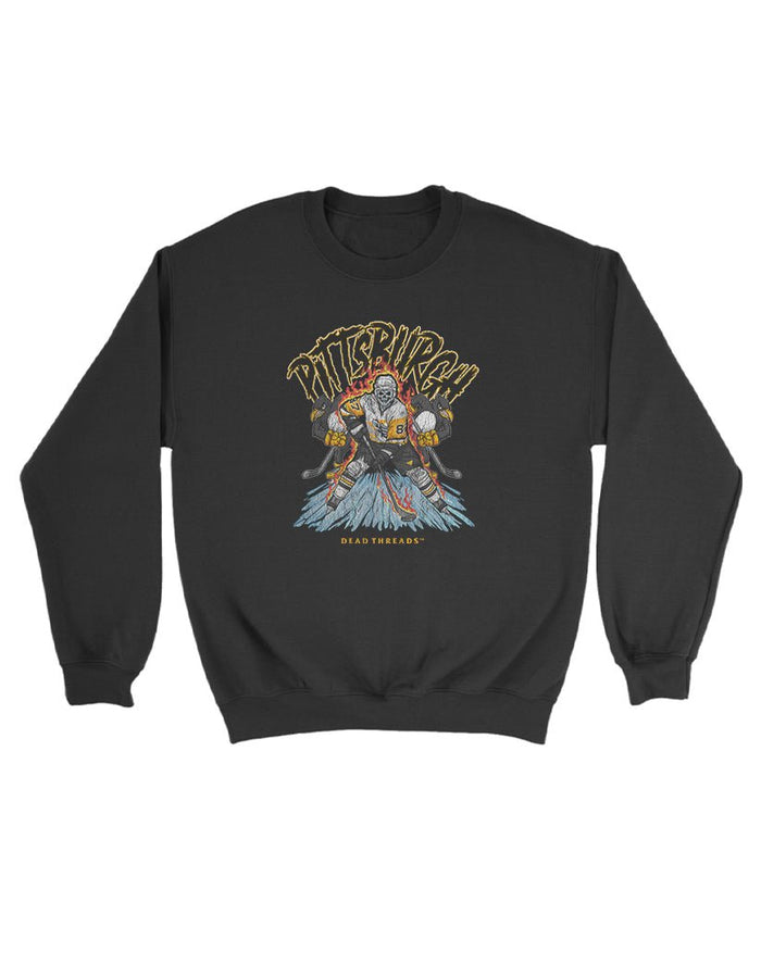 PITTSBURGH HOCKEY KIDS CREWNECK SWEATSHIRT – Kids clothes – Dead Threads Apparel
