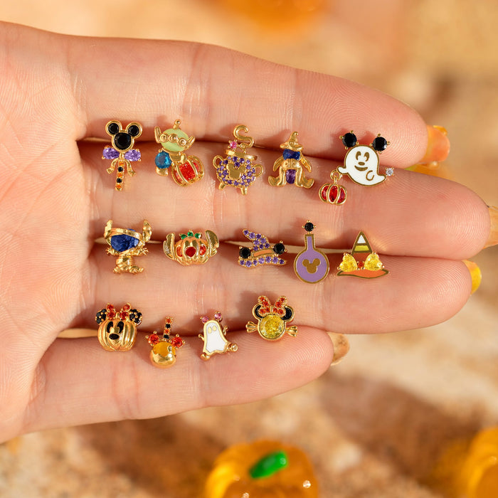 Pixar Toy Story Alien Pumpkin Studs