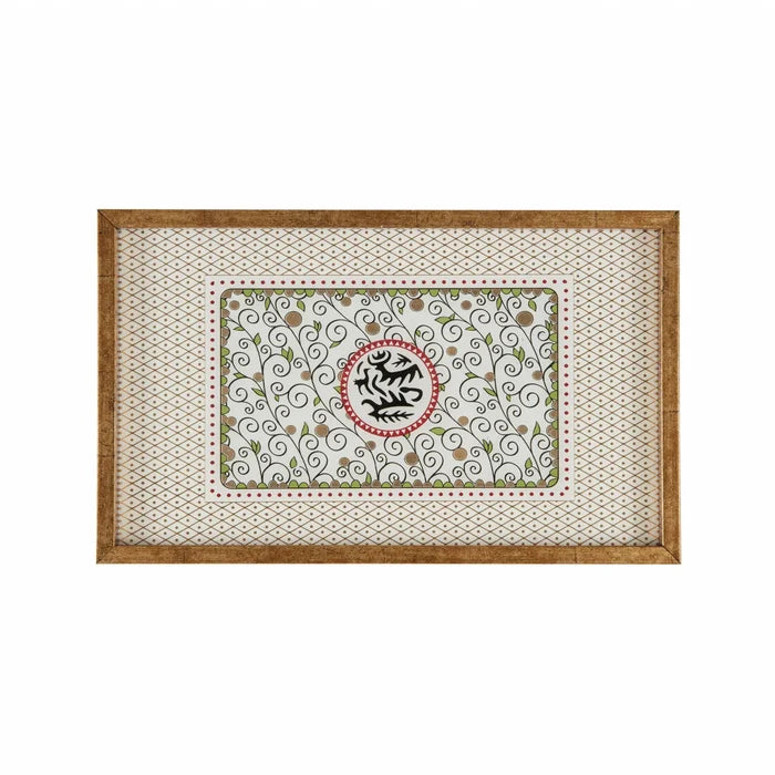 Plateau Karaca Home x Arslantepe Sceau, décoratif, 24x39 cm