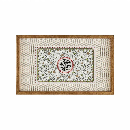 Plateau Karaca Home x Arslantepe Sceau, décoratif, 24x39 cm