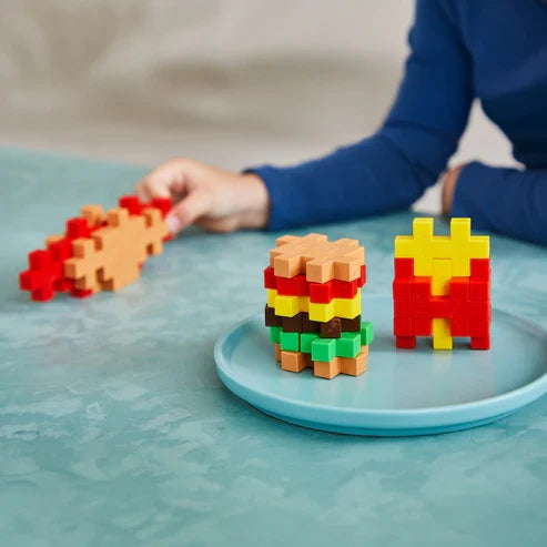 Plus Plus BIG Activity Set Food - 40 Piece Building Set