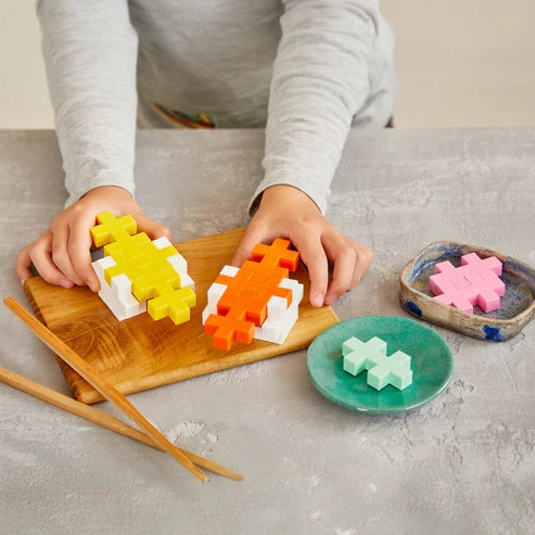 Plus Plus BIG Activity Set Food - 40 Piece Building Set