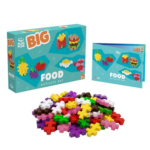 Plus Plus BIG Activity Set Food - 40 Piece Building Set