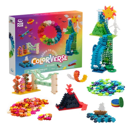 Plus Plus Learn to Build Colorverse - 1000 Piece Building Set