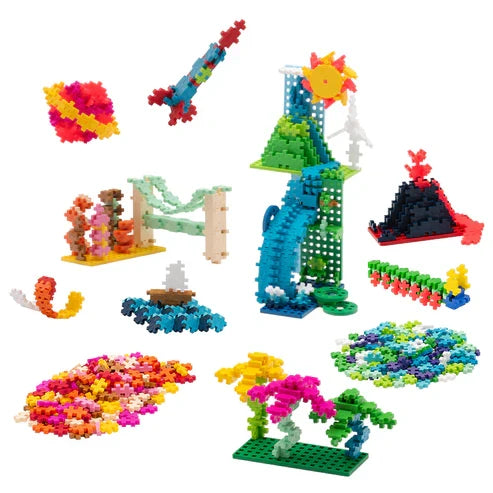 Plus Plus Learn to Build Colorverse - 1000 Piece Building Set