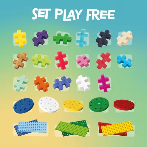 Plus Plus Learn to Build Colorverse - 1000 Piece Building Set