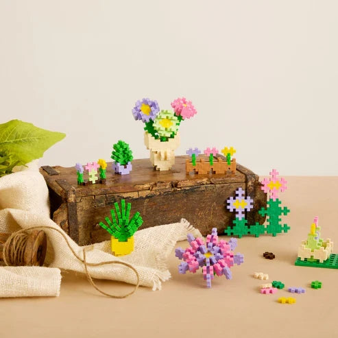Plus Plus Learn to Build Flower Shop - 400 Piece Building Set