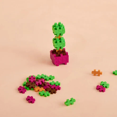 Plus Plus Plant Packet - Tasteful Topiary - 30 Piece Building Set