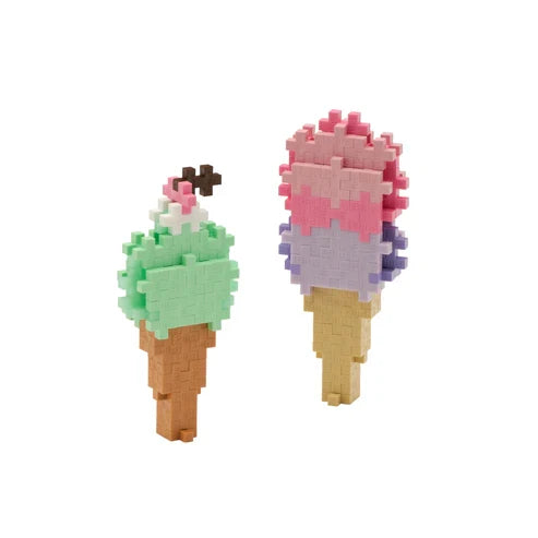 Plus Plus Puzzle By Number - Ice Cream Cones - 250 Piece