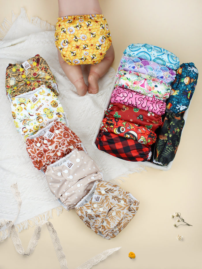POCKET DIAPER 2.0 6 PACK(NO INSERTS) - BUY 2 GET 1 FREE