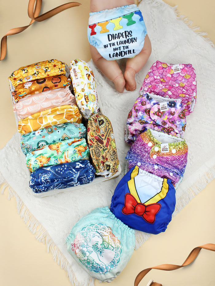 POCKET DIAPER 2.0 6 PACK(NO INSERTS) - BUY 2 GET 1 FREE