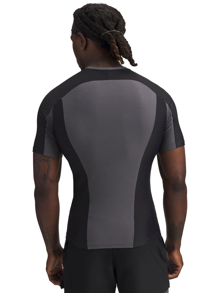 Polera manga corta de Entrenamiento para Hombre Halo Gris Under Armour