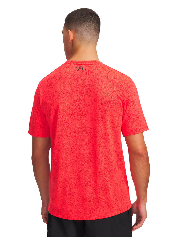 Polera manga corta de entrenamiento para hombre Tech rojo Under Armour