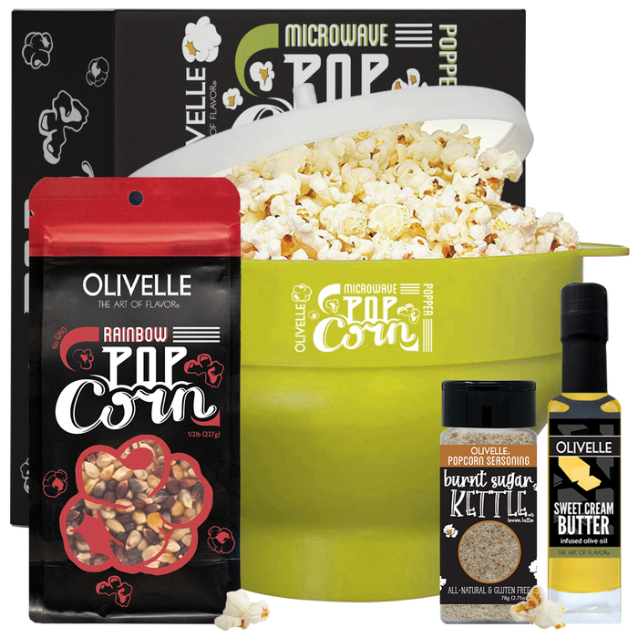 Olive / Rainbow Popcorn / Burnt Sugar Kettle Popcorn Seasoning