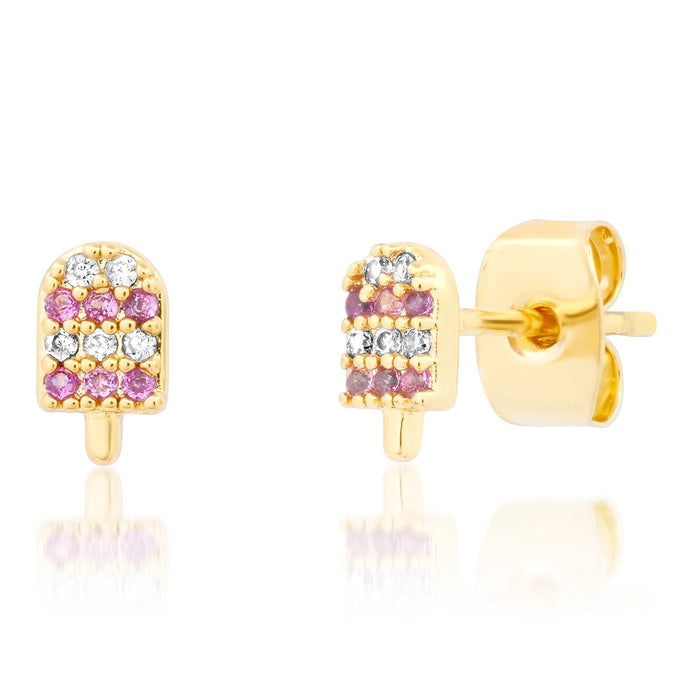 Popsicle Studs in Gold