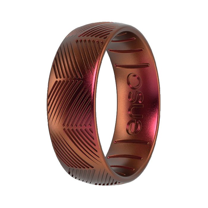 Etched Classic Silicone Ring - Poseidon Tremor