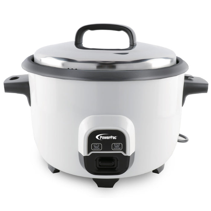PowerPac 10L Rice Cooker, Commercial Rice Cooker, Big Rice Cooker with Non Stick Inner Pot (PPRC100)