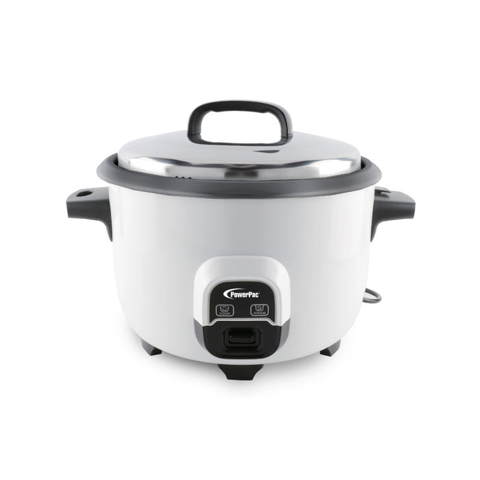 PowerPac 10L Rice Cooker, Commercial Rice Cooker, Big Rice Cooker with Non Stick Inner Pot (PPRC100)