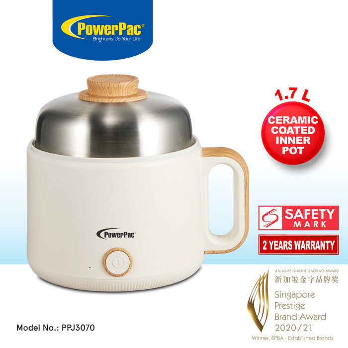 PowerPac 1.7L Multi Cooker steamboat noodle cooker (PPJ3070)