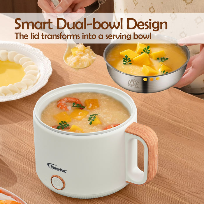 PowerPac 1.7L Multi Cooker steamboat noodle cooker (PPJ3070)