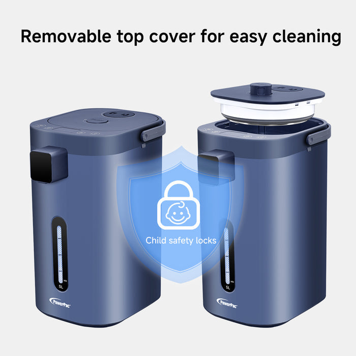 PowerPac 4L Electric Airpot 11 Temperature, Instant Hot Water Dispenser (PPA80/4)