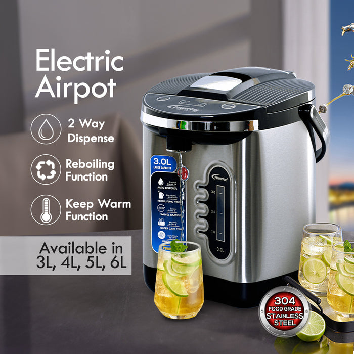 PowerPac 6L Electric Airpot, Instant Hot Water Dispenser(PPA70/6)