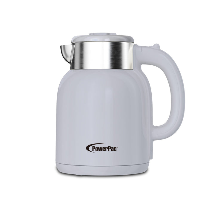 Powerpac Cordless Kettle Jug, Electric Kettle Jug 1.6L Cool Touch Insulation (PPJ2010A)