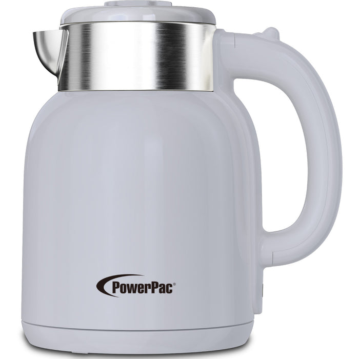 Powerpac Cordless Kettle Jug, Electric Kettle Jug 1.6L Cool Touch Insulation (PPJ2010A)